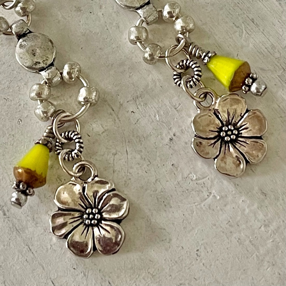ARTISAN Earrings - “All Things Beautiful” Dangles - Picture 2 of 6